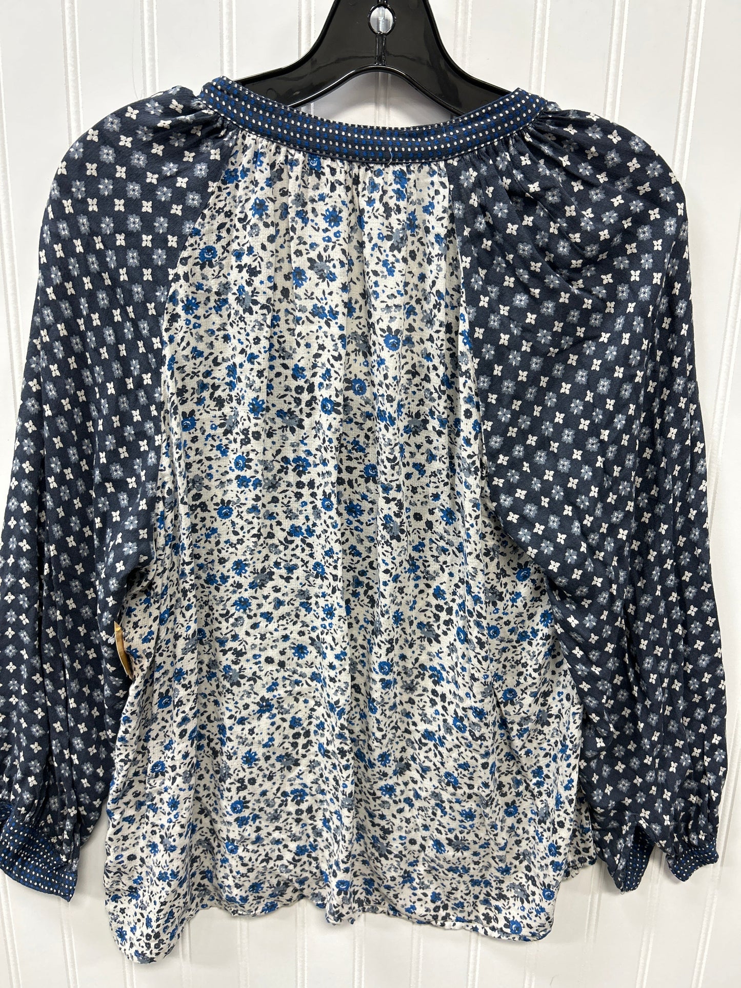 Top Ls By Lucky Brand In Blue, Size:L