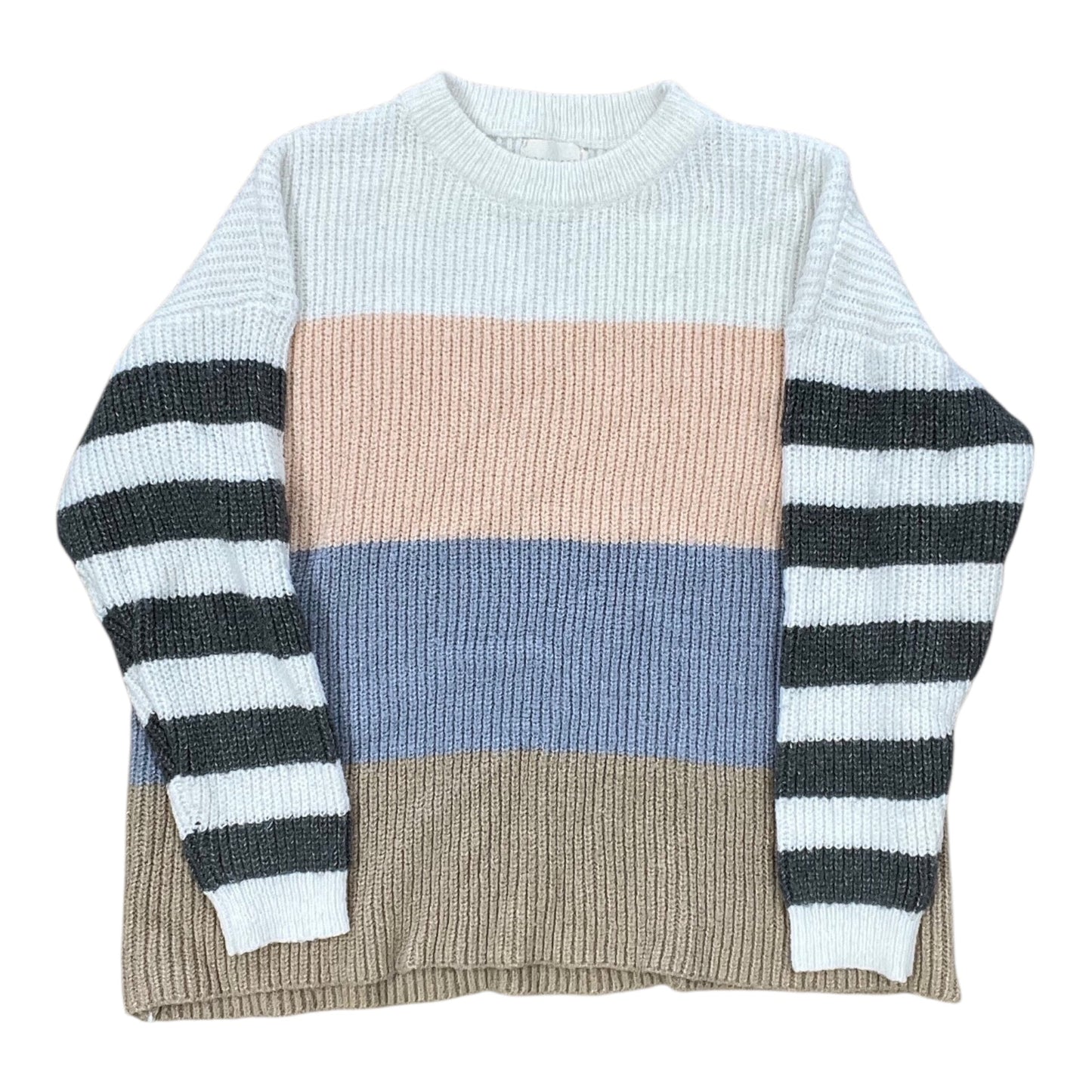 Sweater By Dreamers In Blue & Orange, Size:Xs