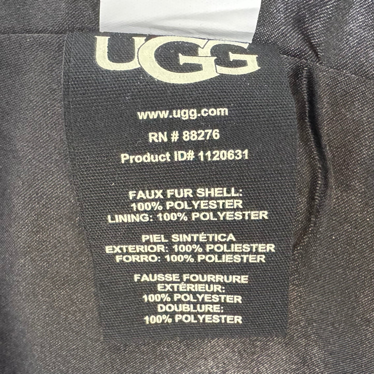 Gertrude Long Teddy Coat
 Designer By Ugg In Black, Size: Xs