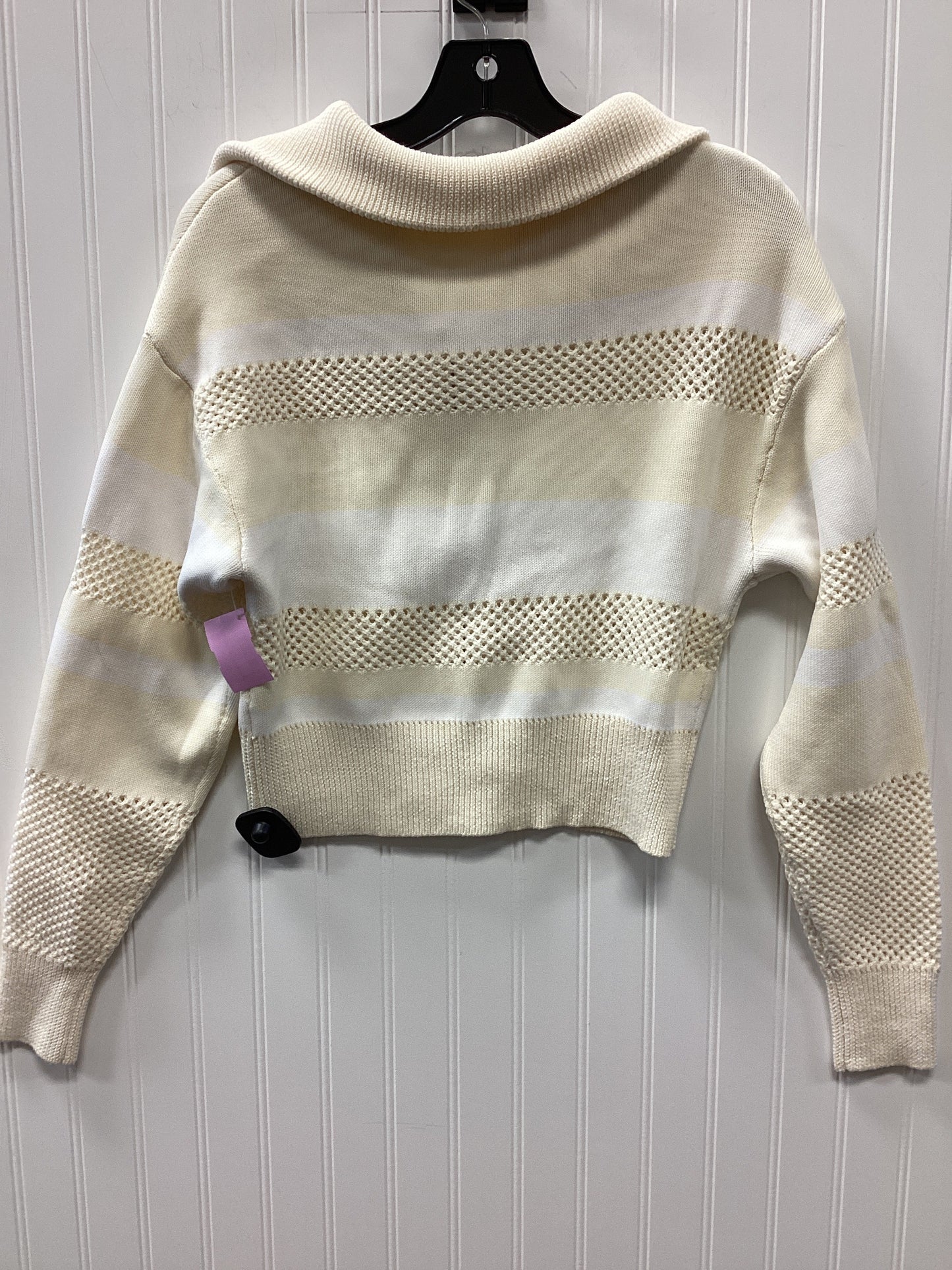 Sweatshirt Collar By So In Cream, Size:L
