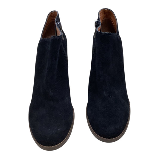 Boots Ankle Heels By Lucky Brand In Black, Size:6.5