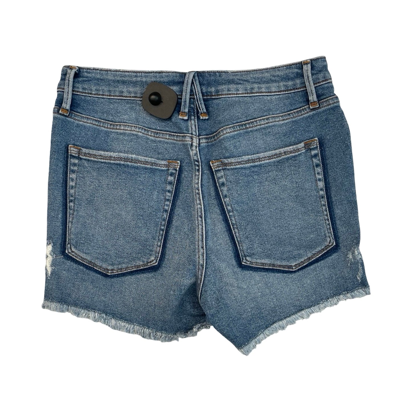 Shorts By Good American In Blue Denim, Size:8