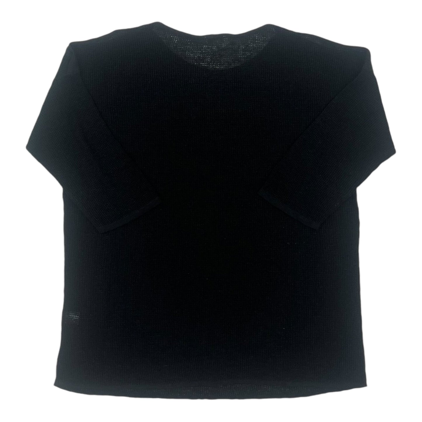 Top 3/4 Sleeve By J. Jill In Black, Size:M