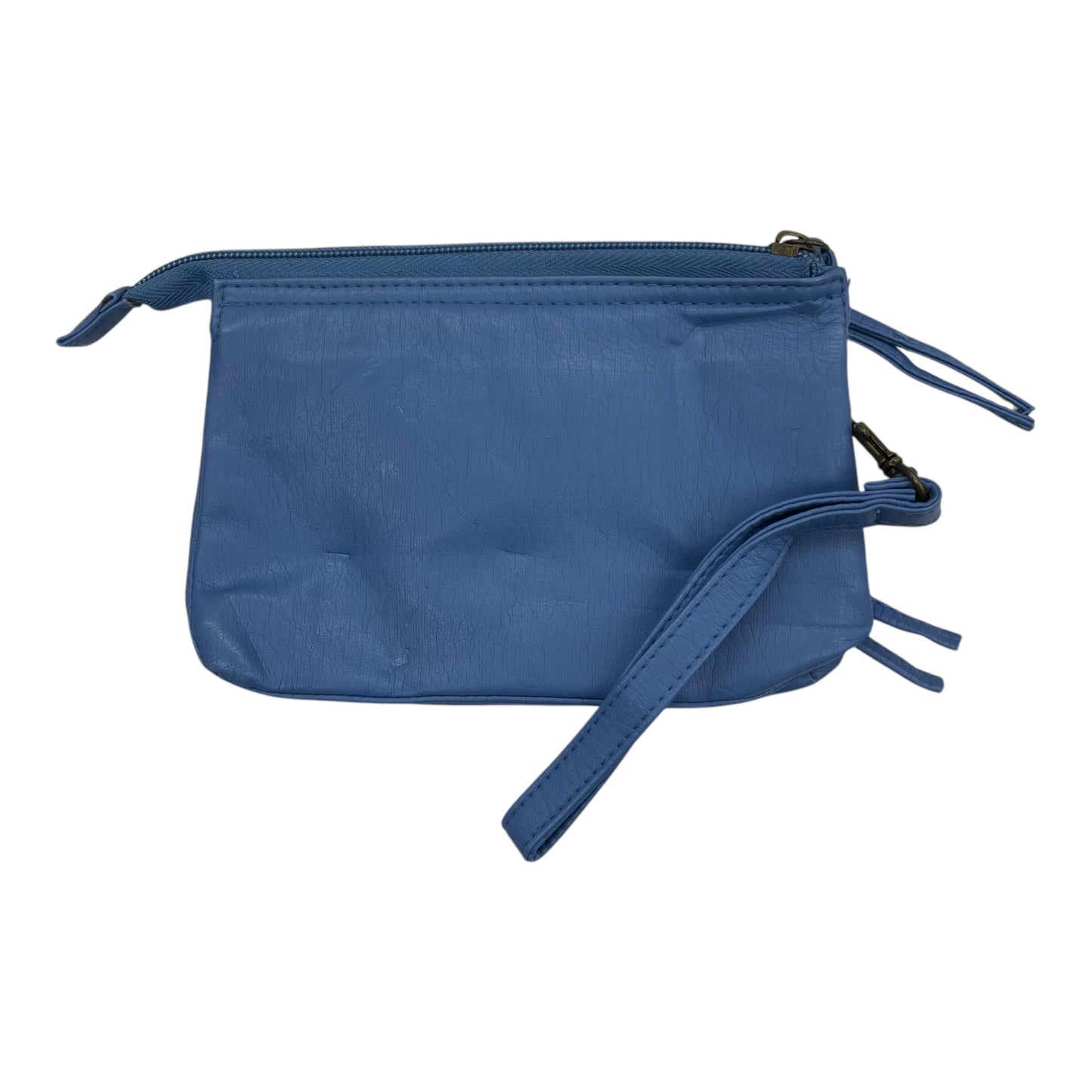 Wristlet By Clothes Mentor In Blue, Size:Small