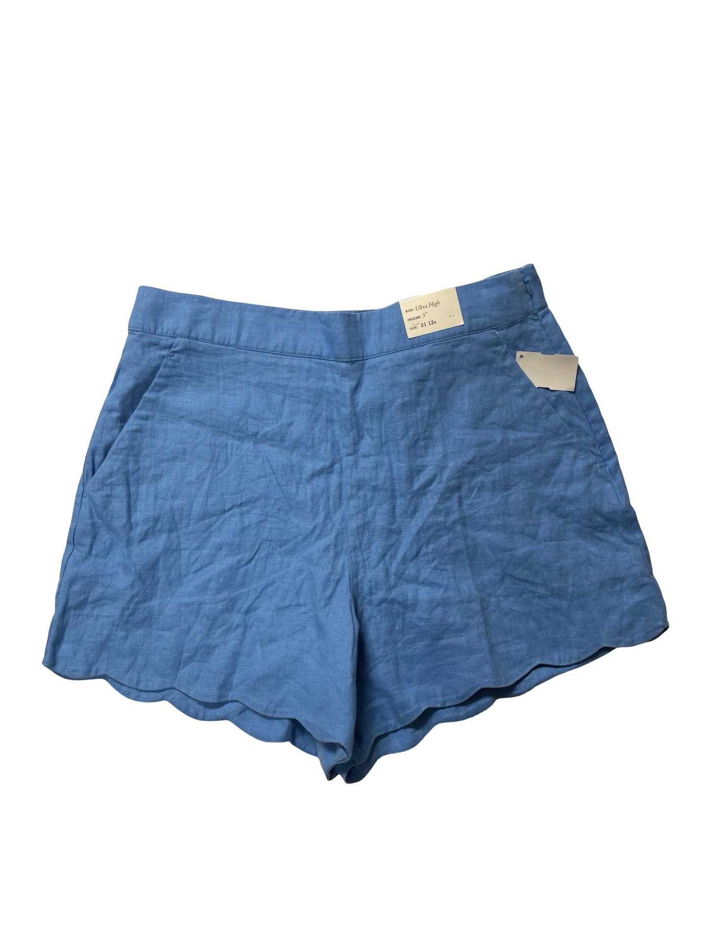 Shorts By Abercrombie And Fitch In Blue, Size:12