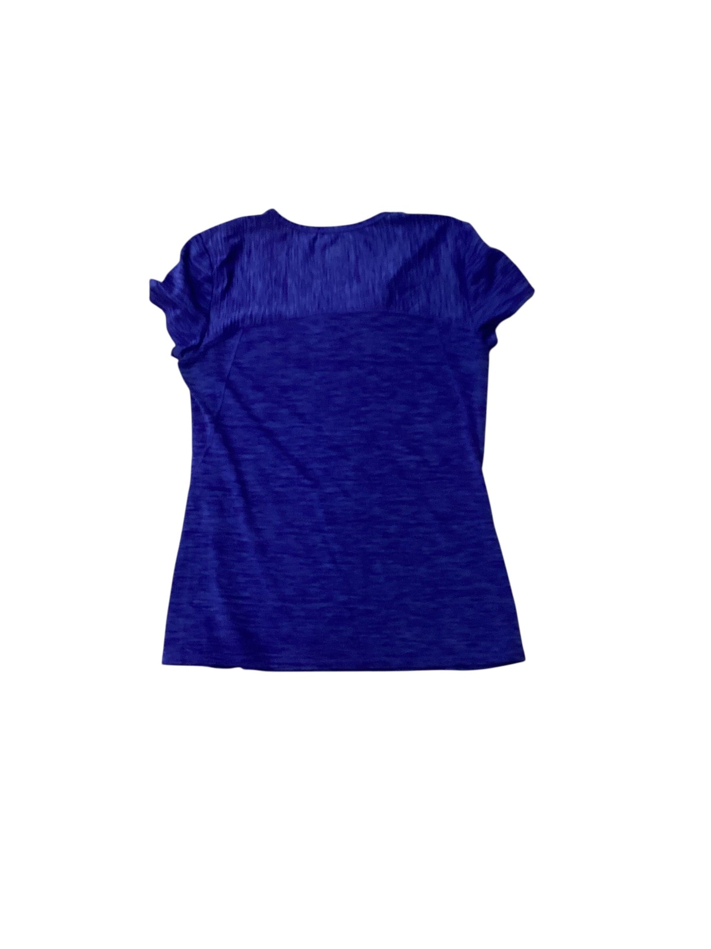Athletic Top Ss By Athleta In Blue, Size:S