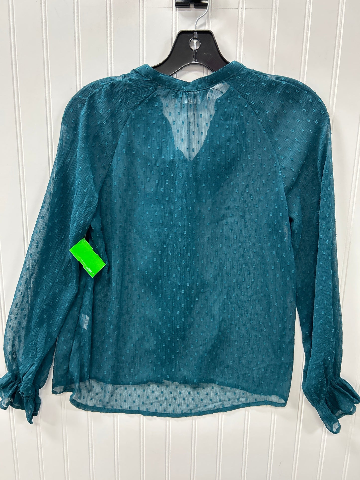 Blouse Ls By Cmc In Blue, Size:Xs