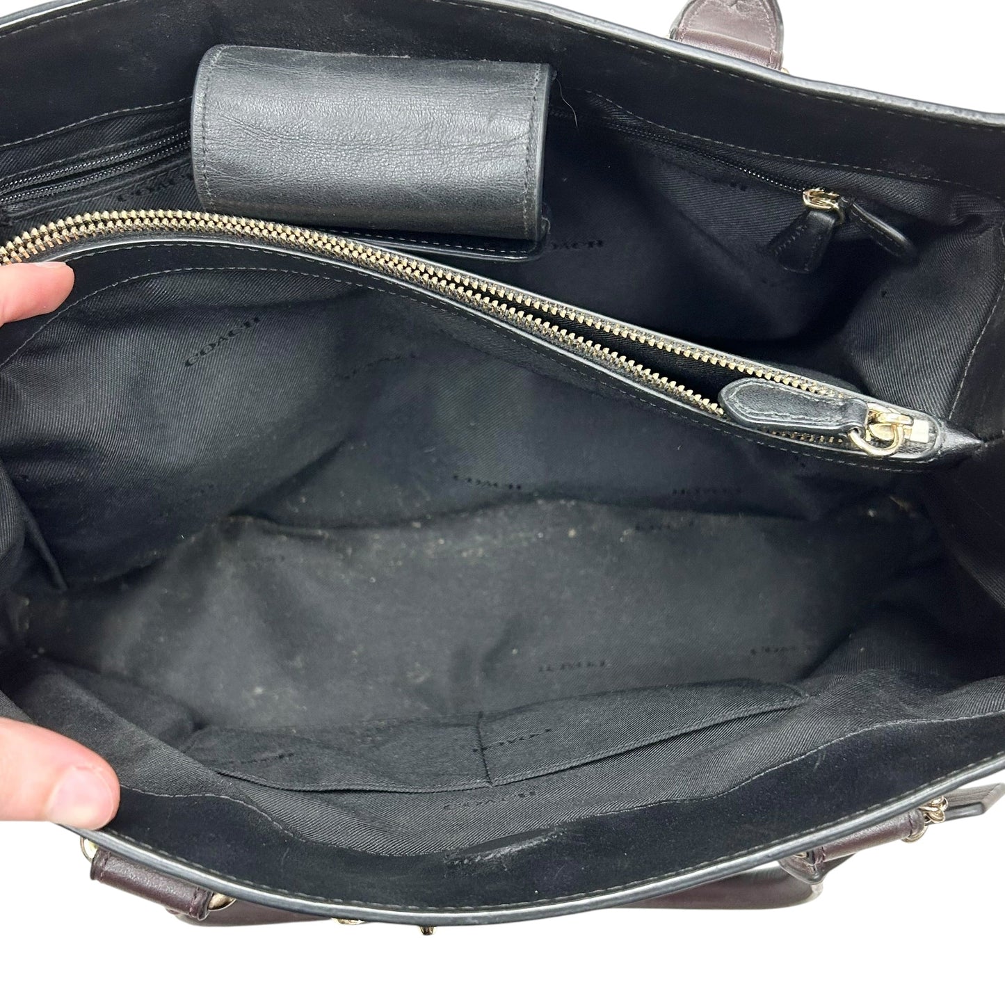 Handbag Designer By Coach, Size: Medium