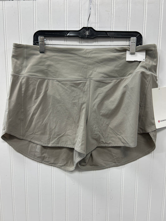 Athletic Shorts By Lululemon In Beige, Size:14
