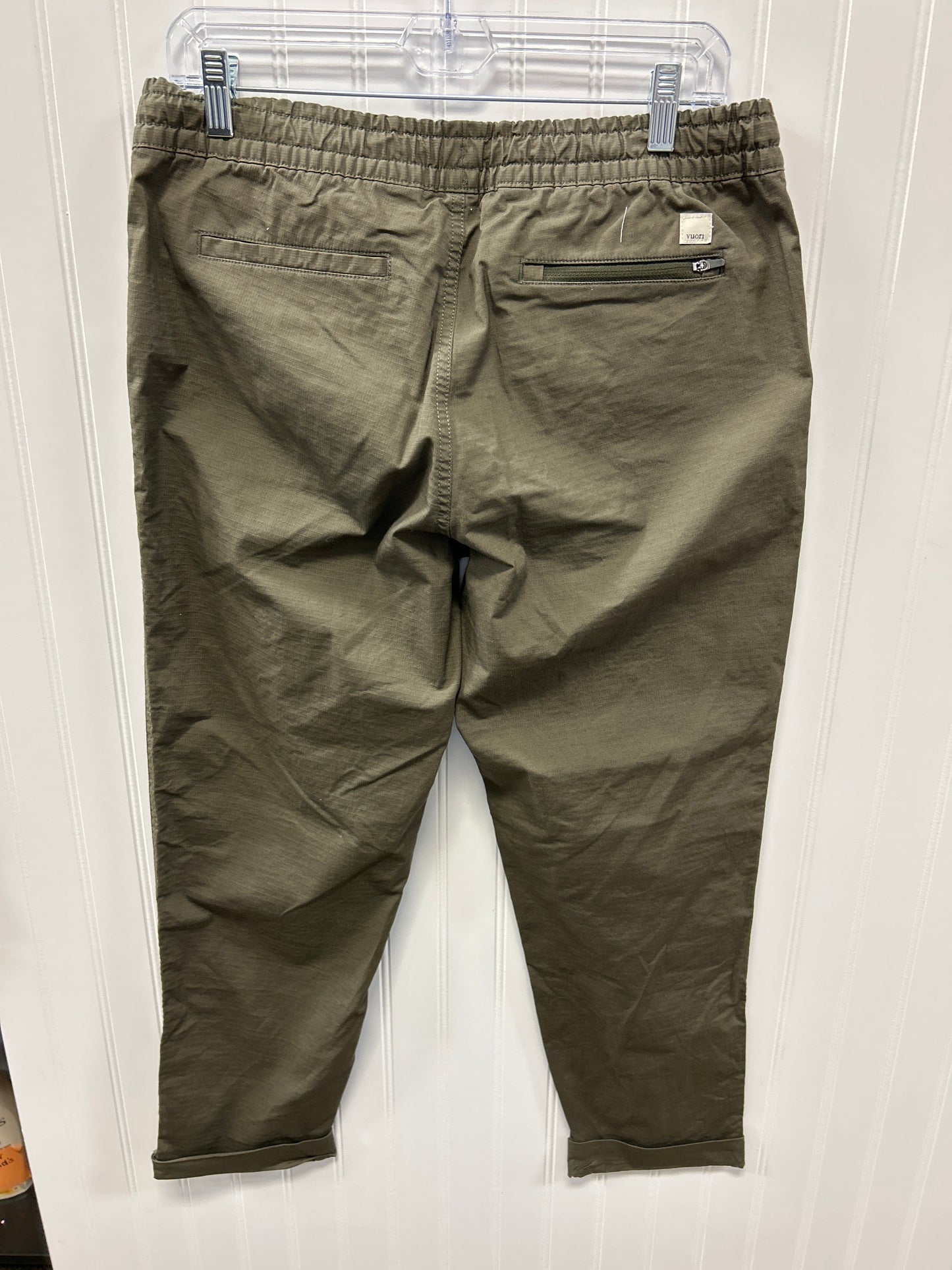 Athletic Pants By Vuori In Green, Size:S