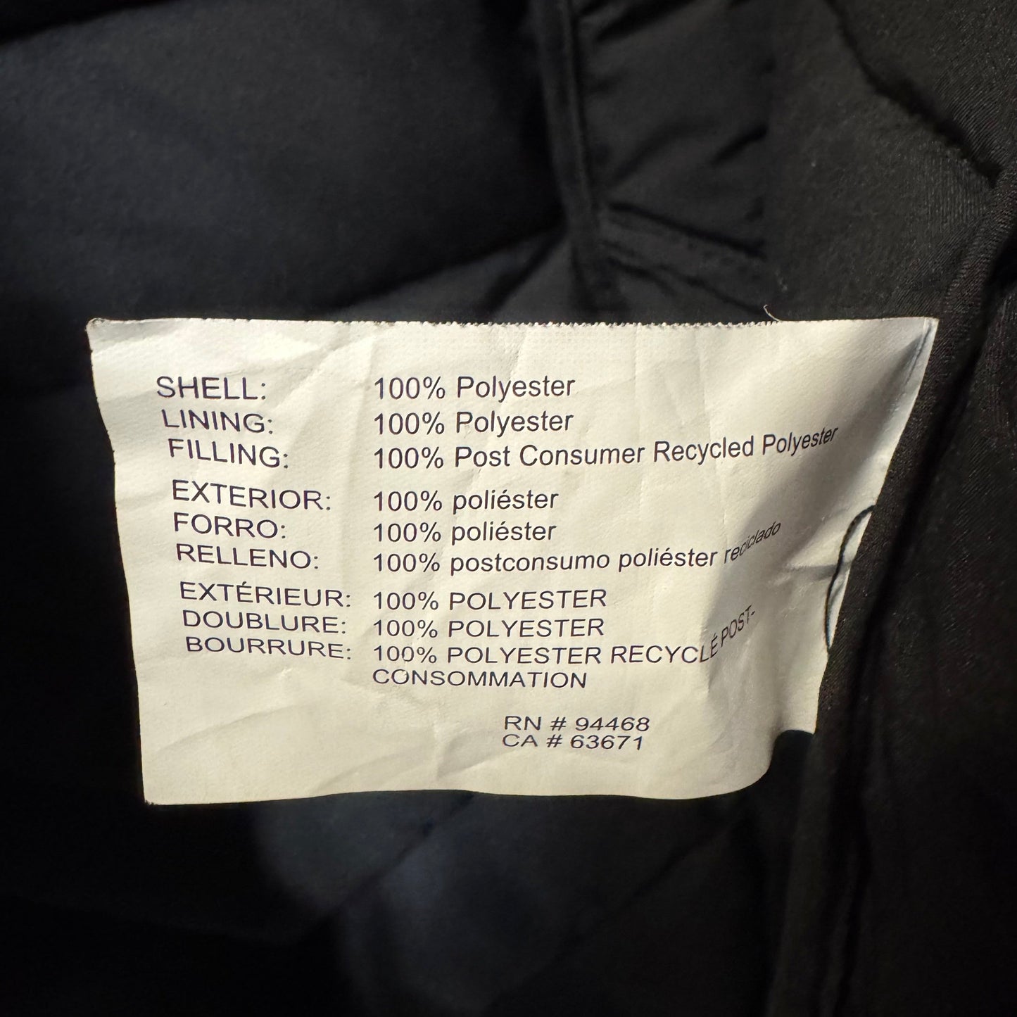 Coat Puffer & Quilted By Nautica In Navy, Size: S