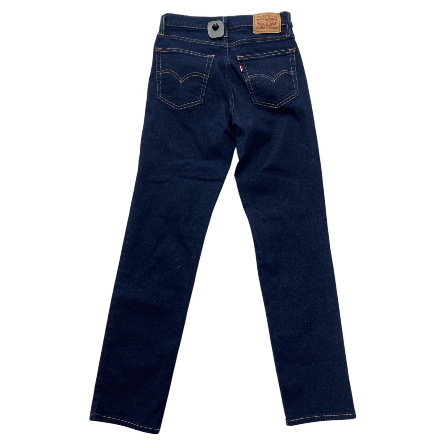 Jeans Straight By Levis In Blue, Size:2