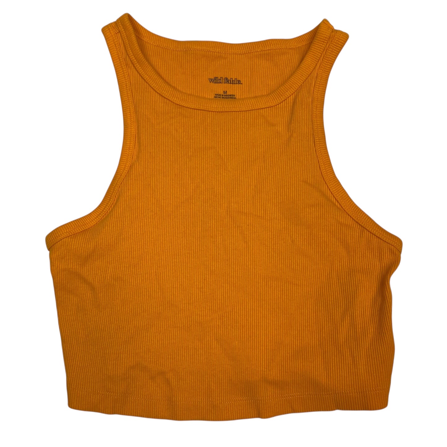 Top Sleeveless Basic By Wild Fable In Orange, Size:M