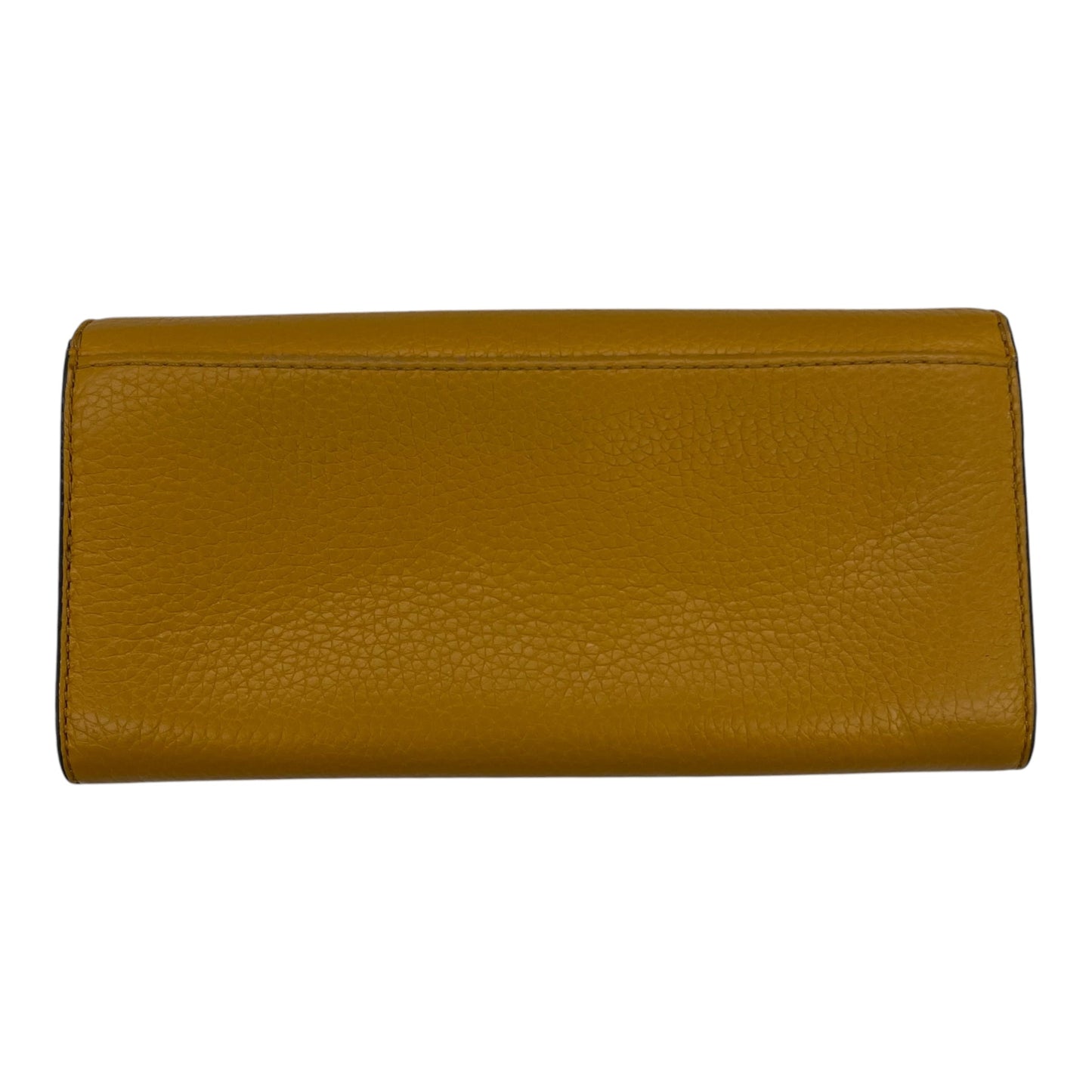 Wallet Designer By Michael Kors In Yellow, Size:Large