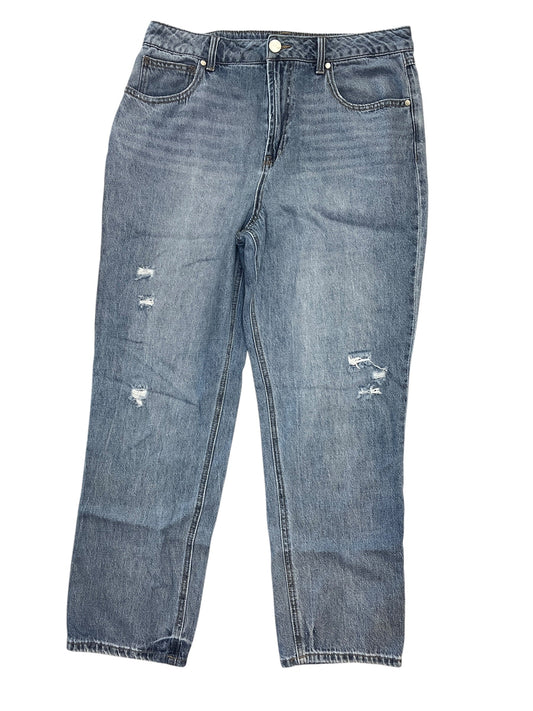 Jeans Straight By 1822 Denim In Blue Denim, Size:10