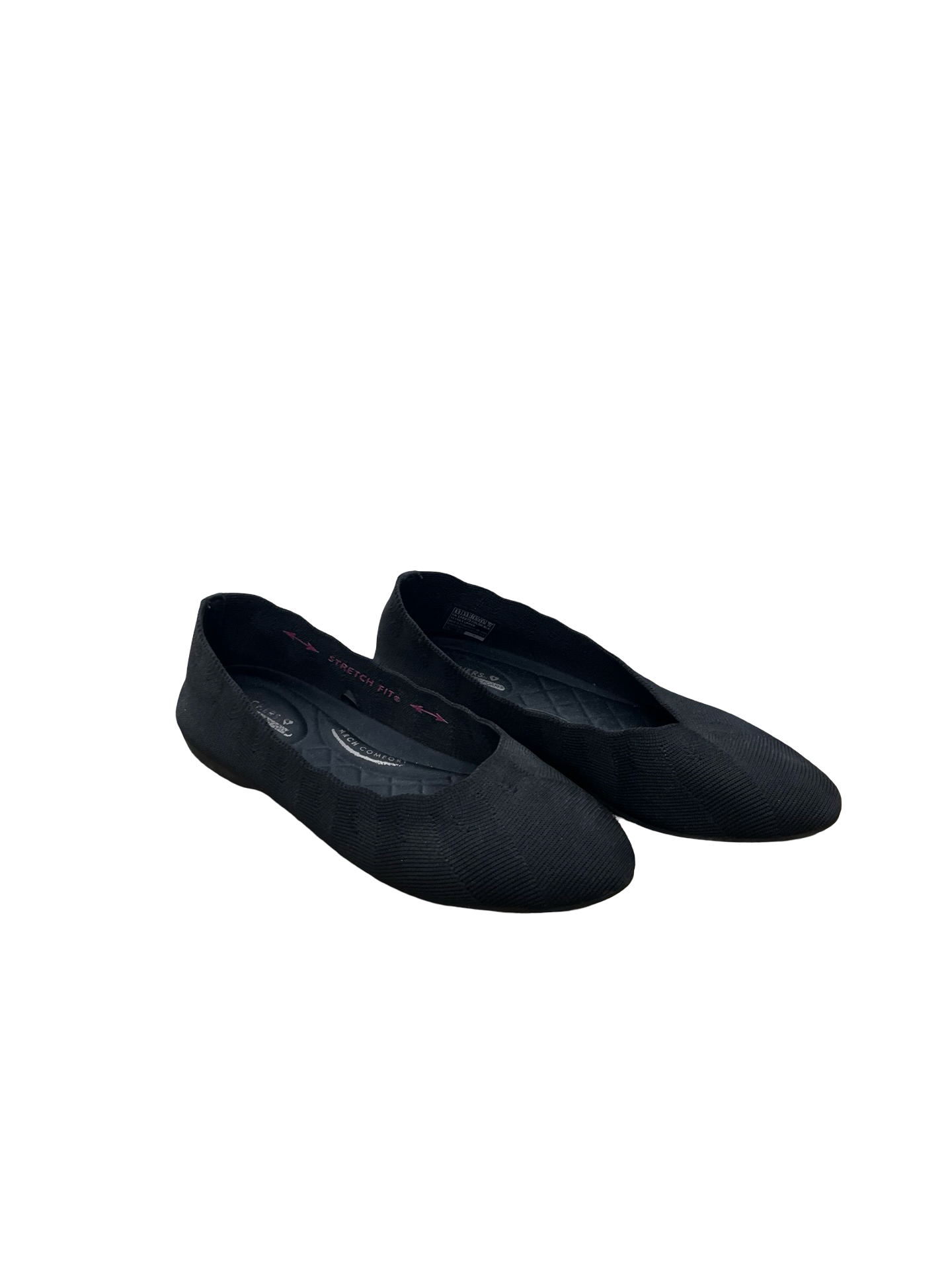 Shoes Flats By Skechers In Black, Size:6.5