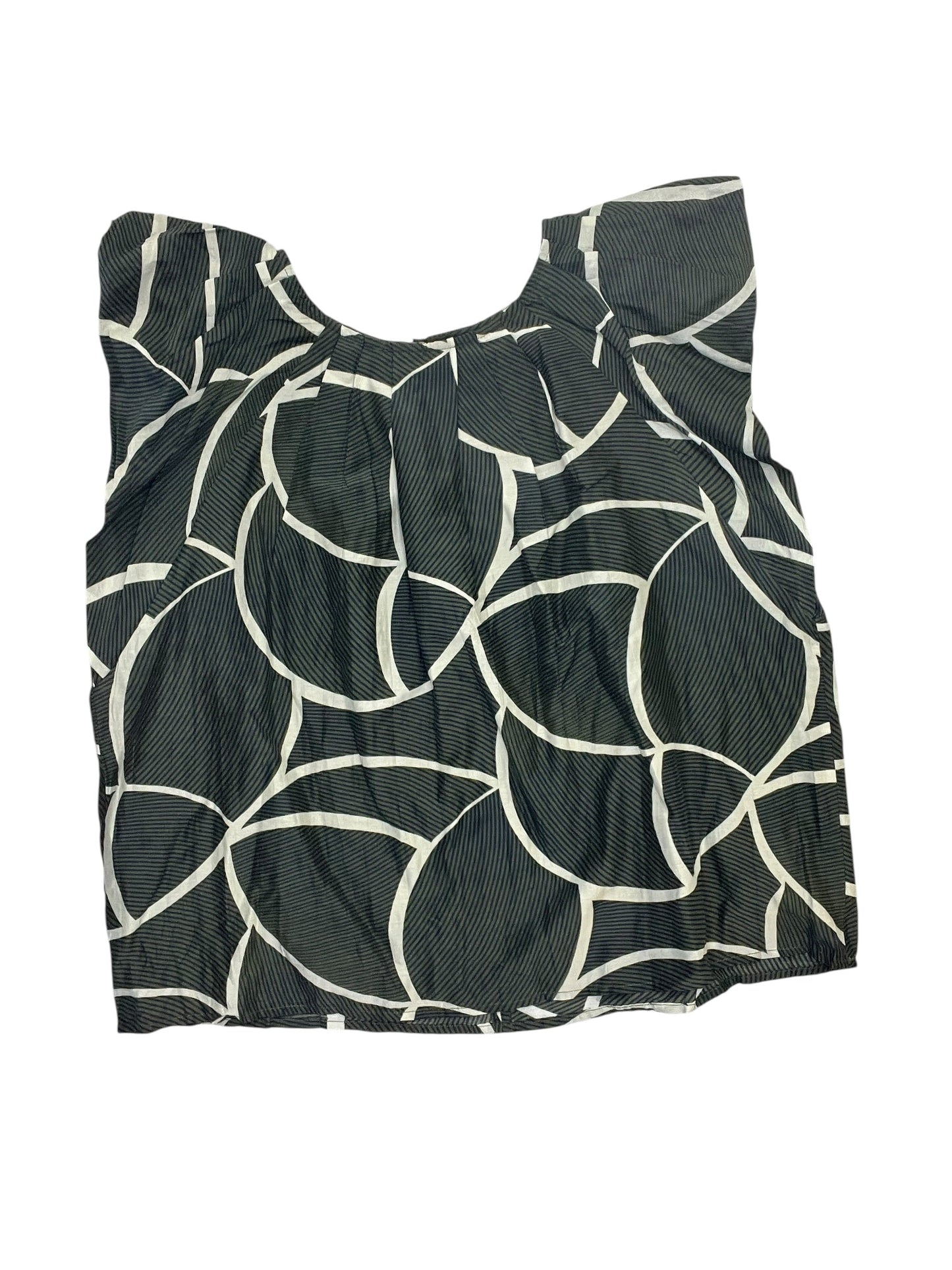 Blouse Sleeveless By Velvet By Graham & Spencer In Green, Size:Xs