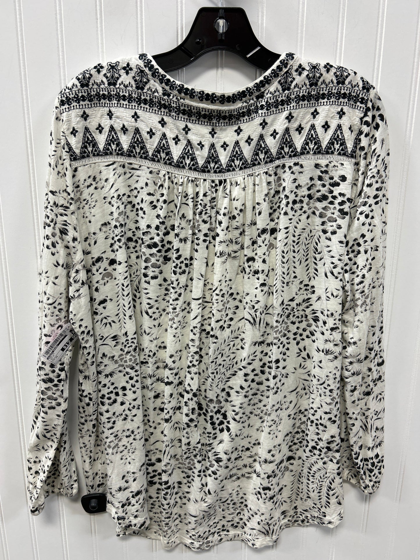 Top Ls By Lucky Brand In White, Size:1X