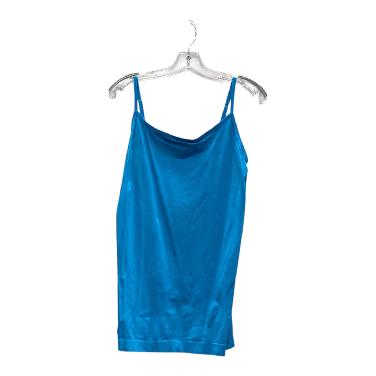 Top Sleeveless Basic By Apt 9 In Teal, Size:1X
