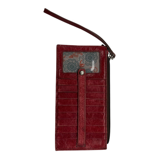 Wallet Leather By Hobo Intl In Red, Size:Medium