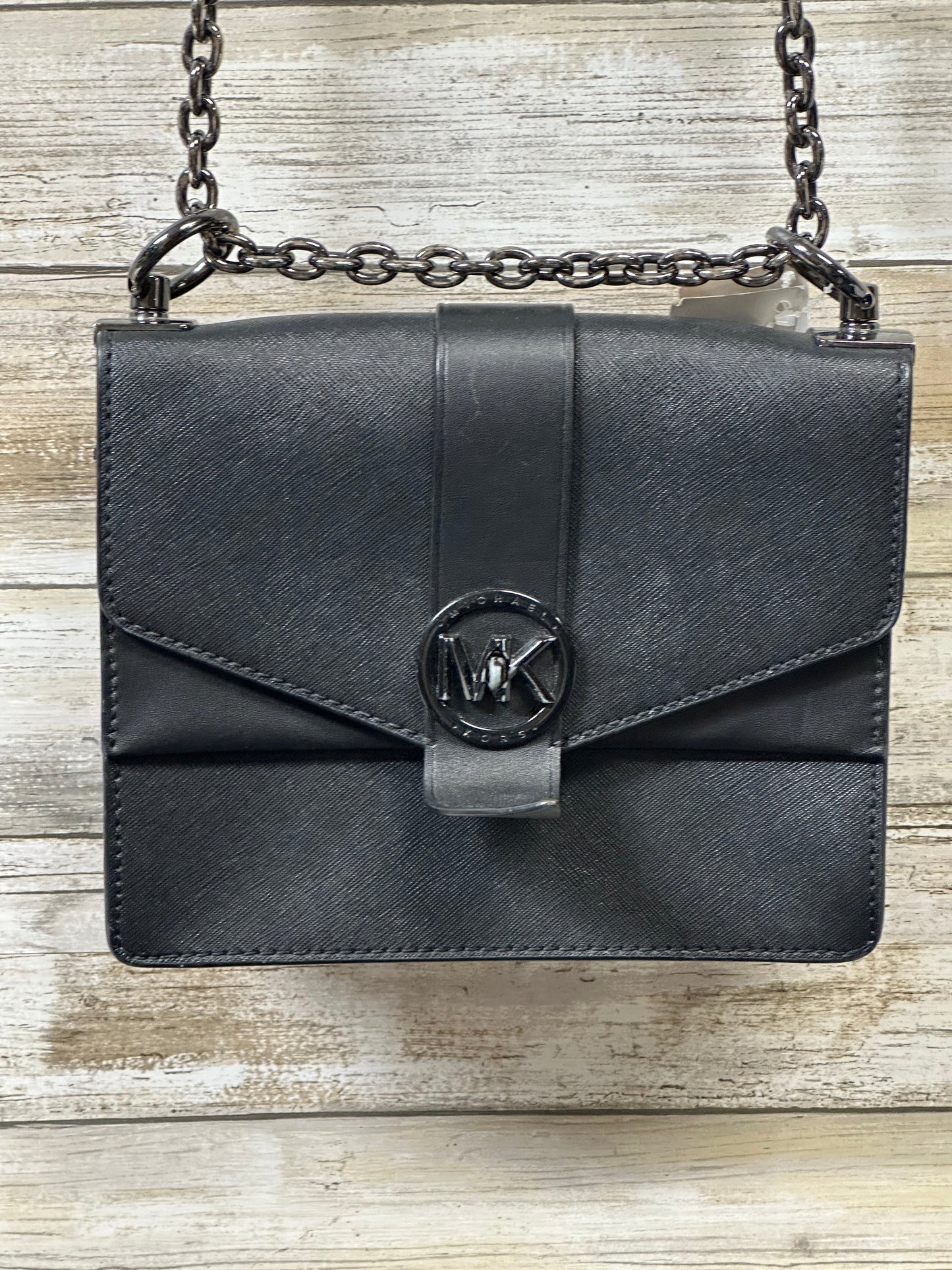 Crossbody Designer By Michael Kors In Black, Size:Small