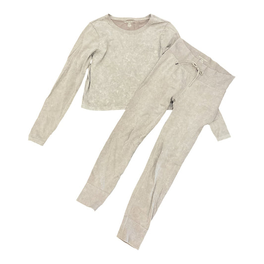 Athletic Pants 2Pc By Cmc In Grey, Size:M