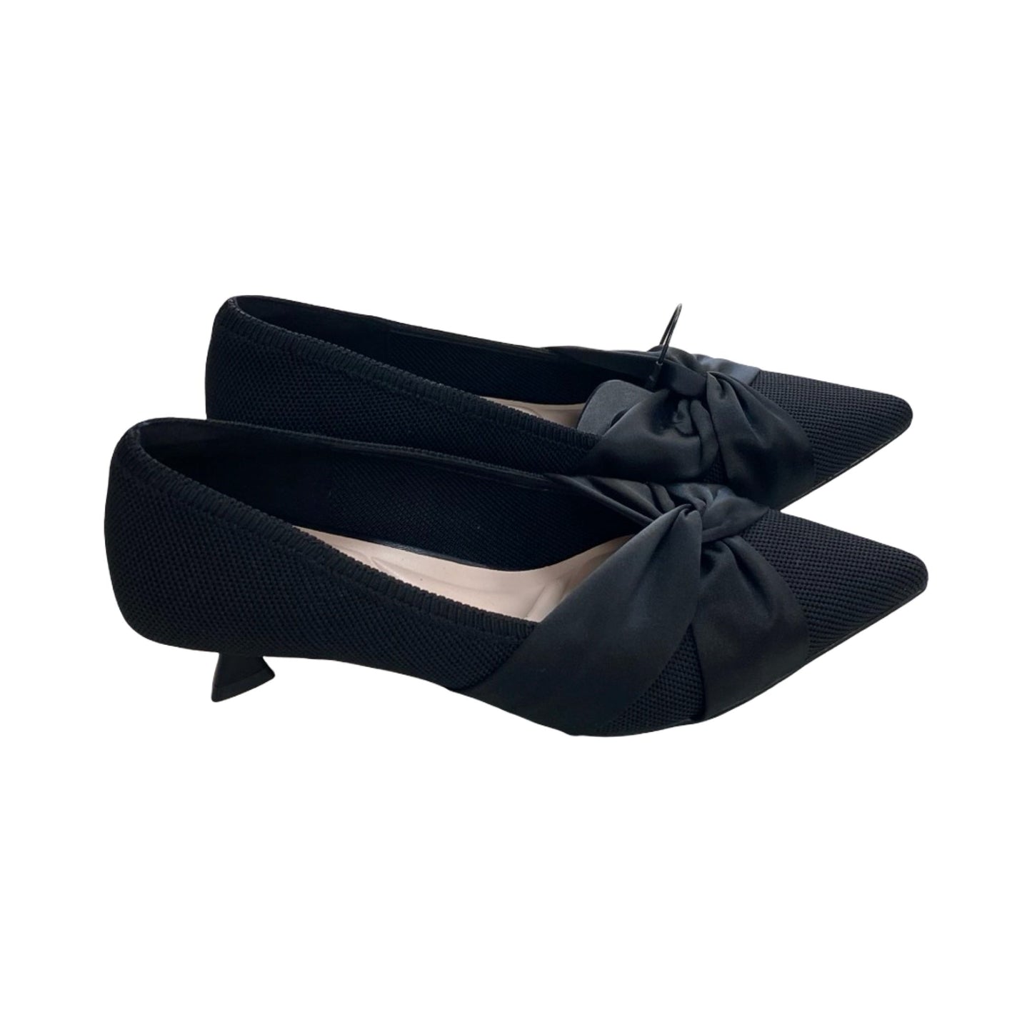 Shoes Heels Kitten By Cmc In Black, Size:8