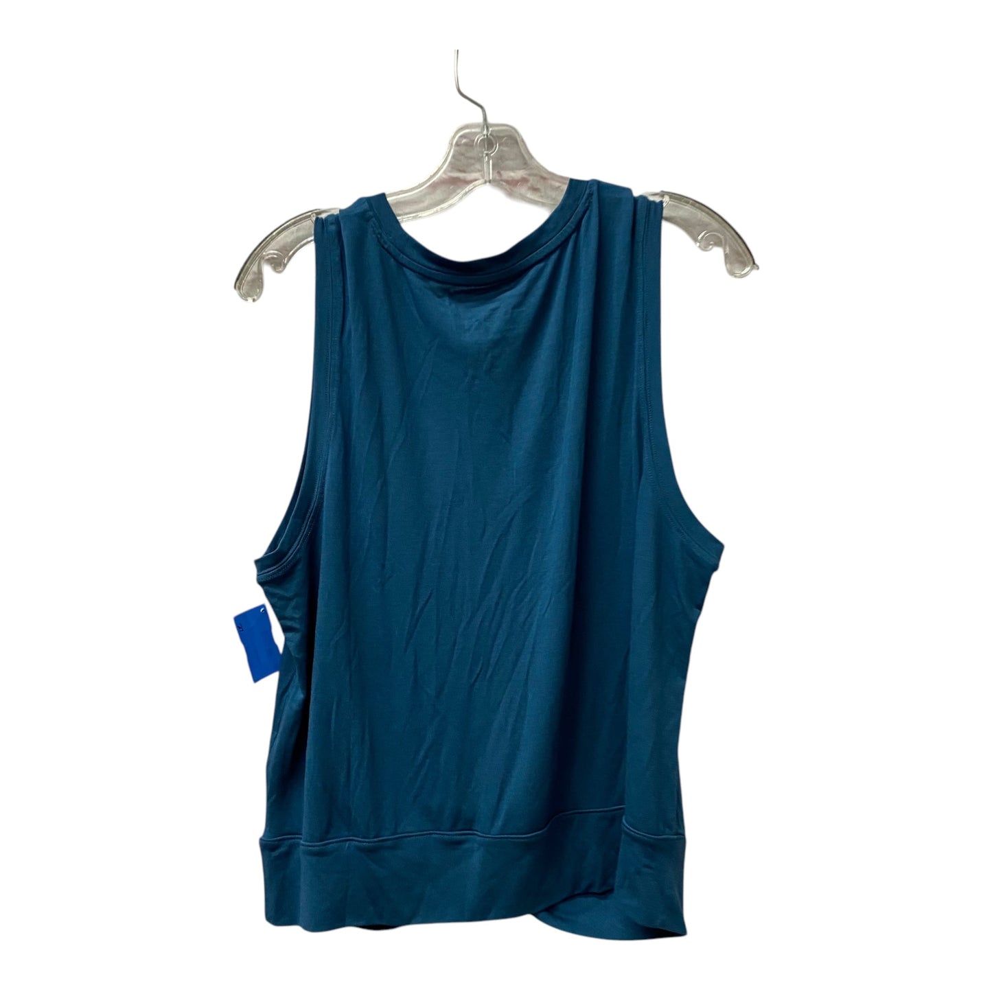 Top Sleeveless By Banana Republic In Blue, Size:Xl