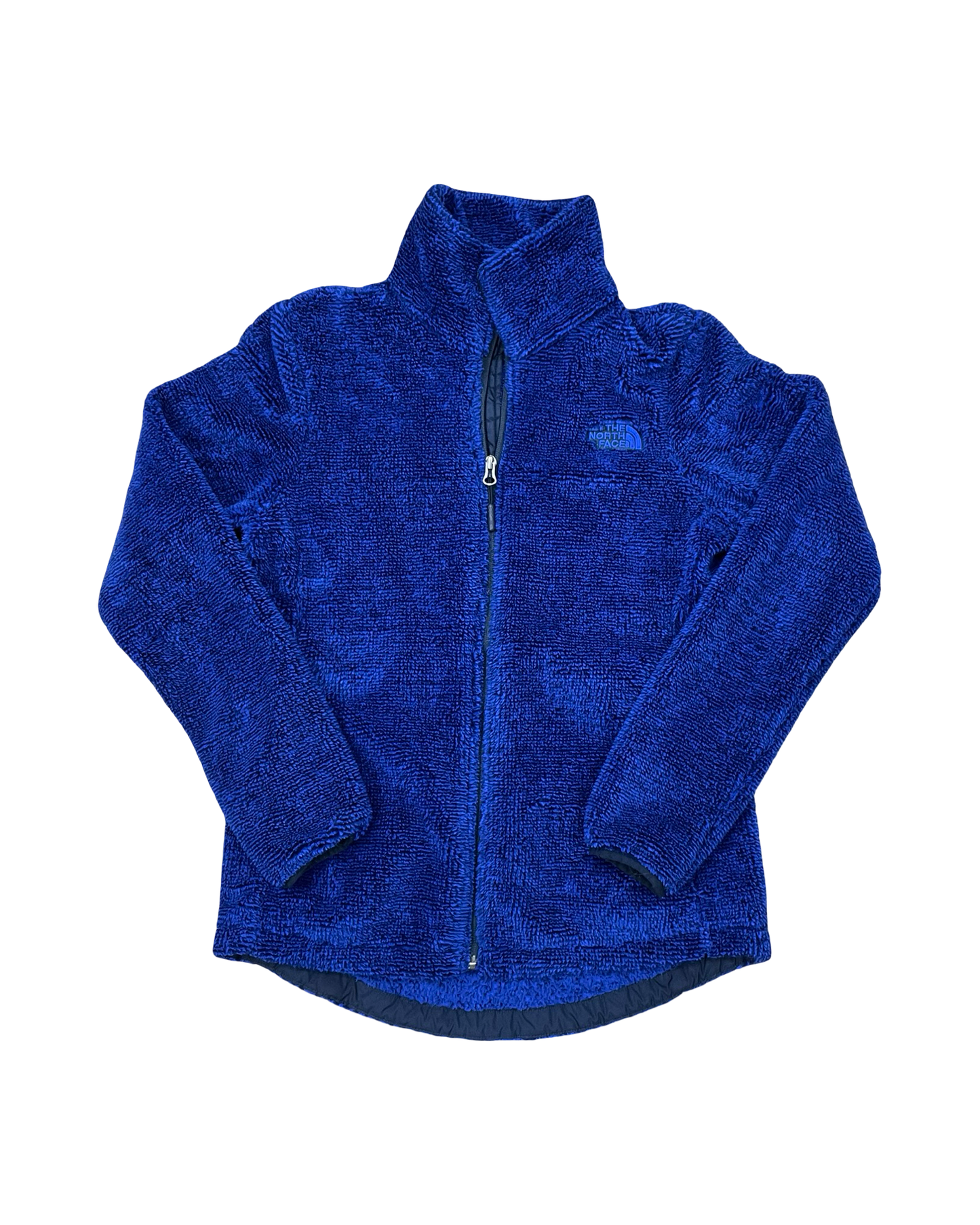 Jacket Faux Fur & Sherpa By The North Face In Blue, Size:M