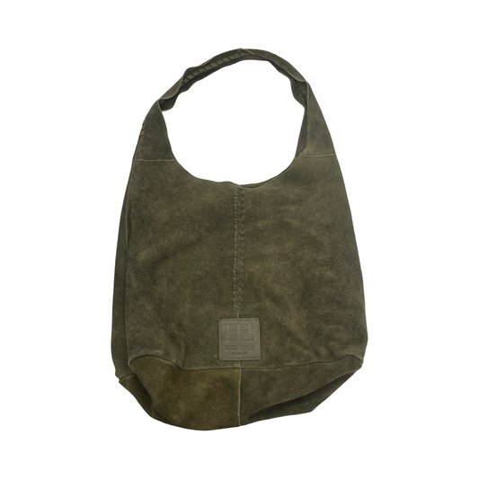 Handbag Leather By Haute Hippie In Green, Size:Medium