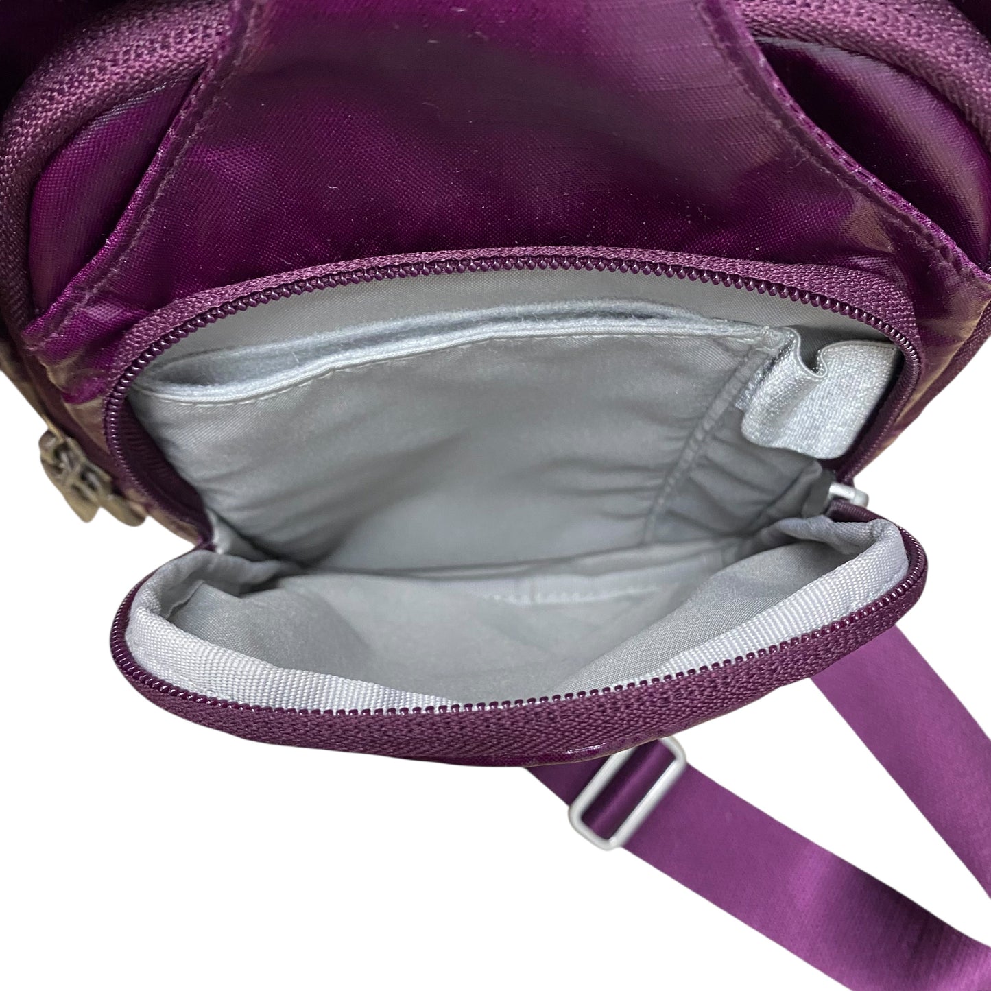 Handbag By Baggallini In Purple, Size:Medium