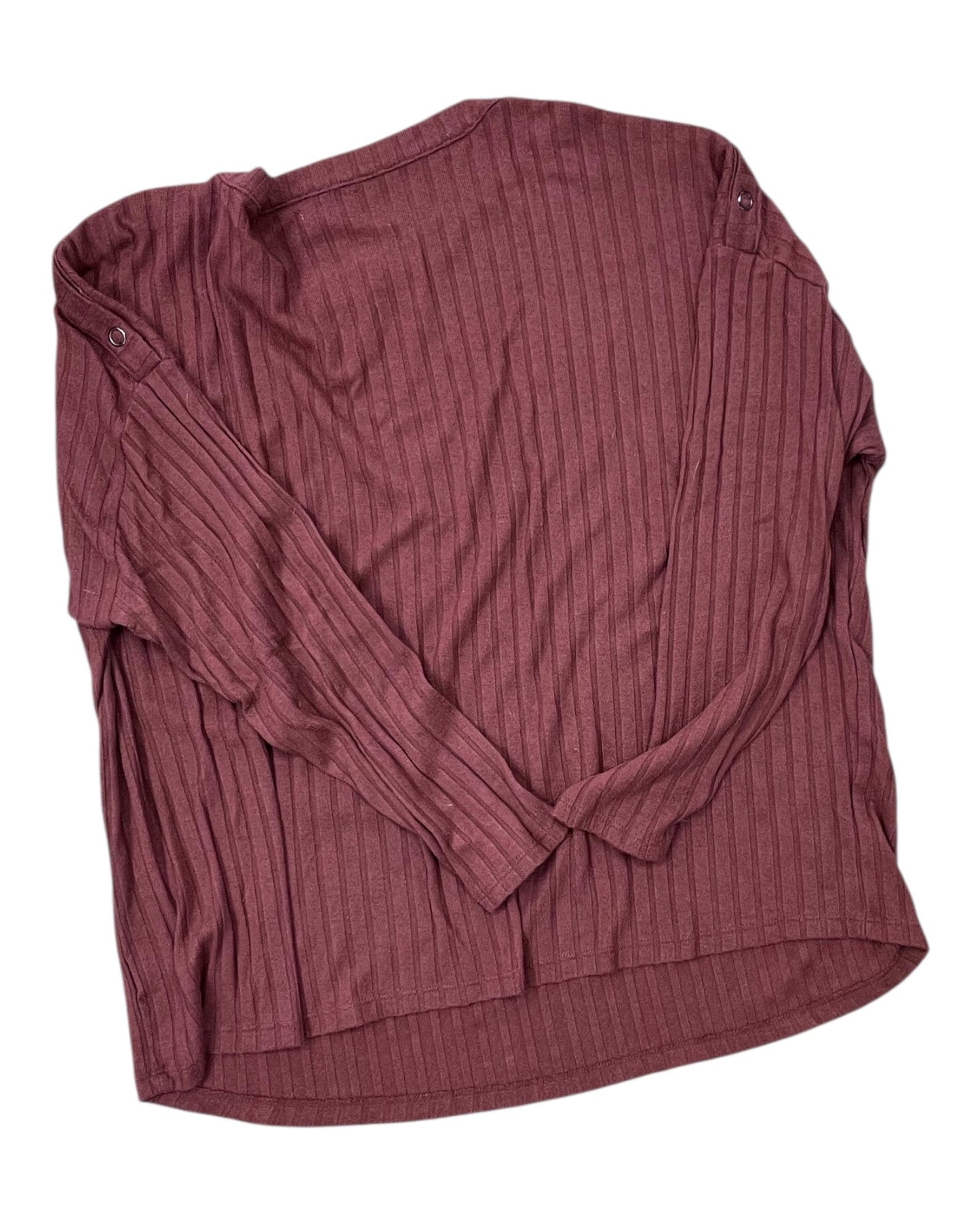 Top Ls By Maurices In Red, Size:1X