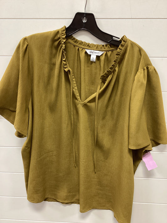 Top Ss By Nine West In Green, Size:1X
