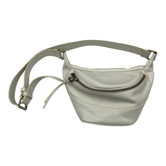 Belt Bag Leather By Hobo Intl In White, Size:Small