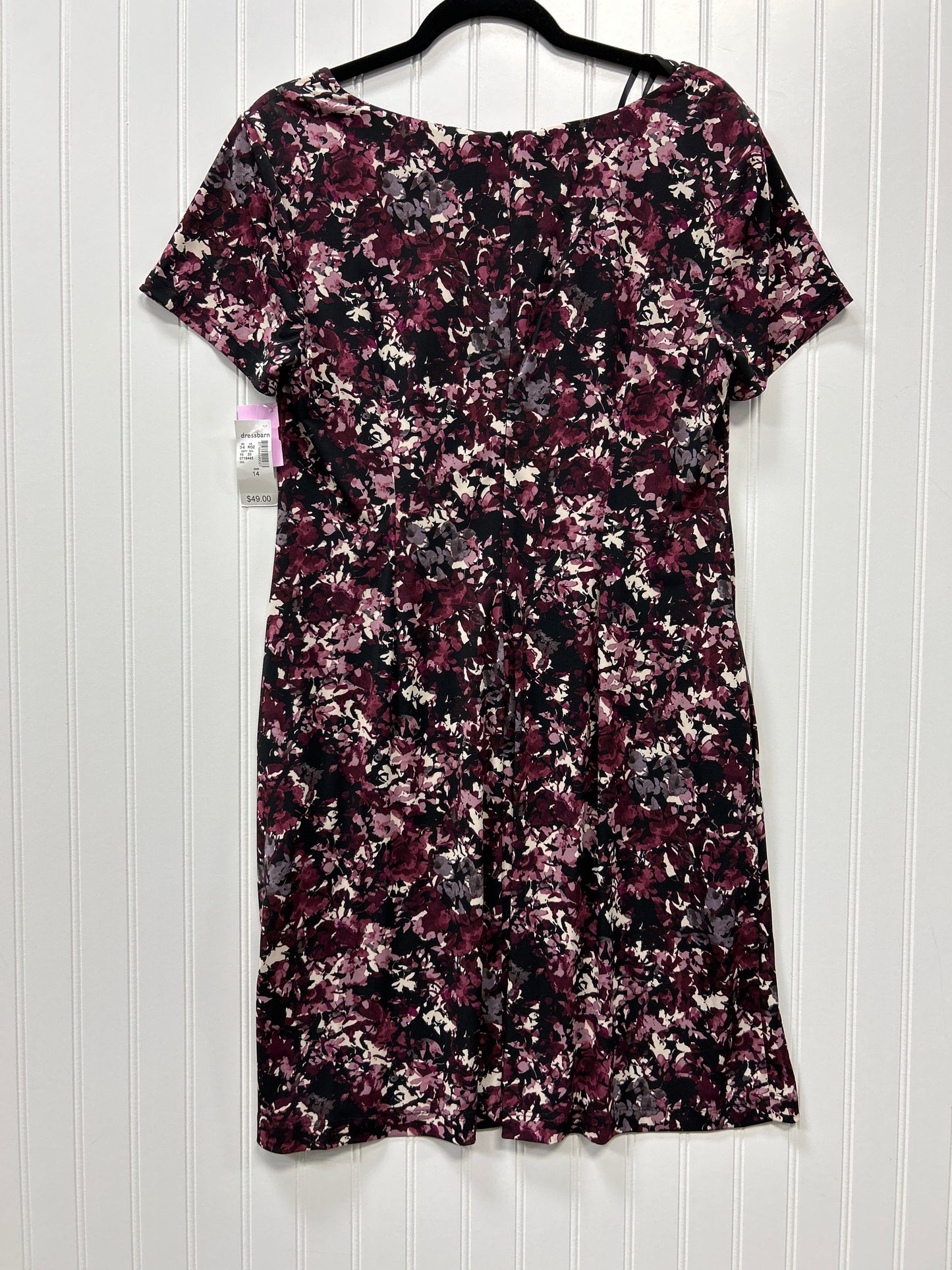 Dress Casual Midi By Roz And Ali In Floral Print, Size:Xl