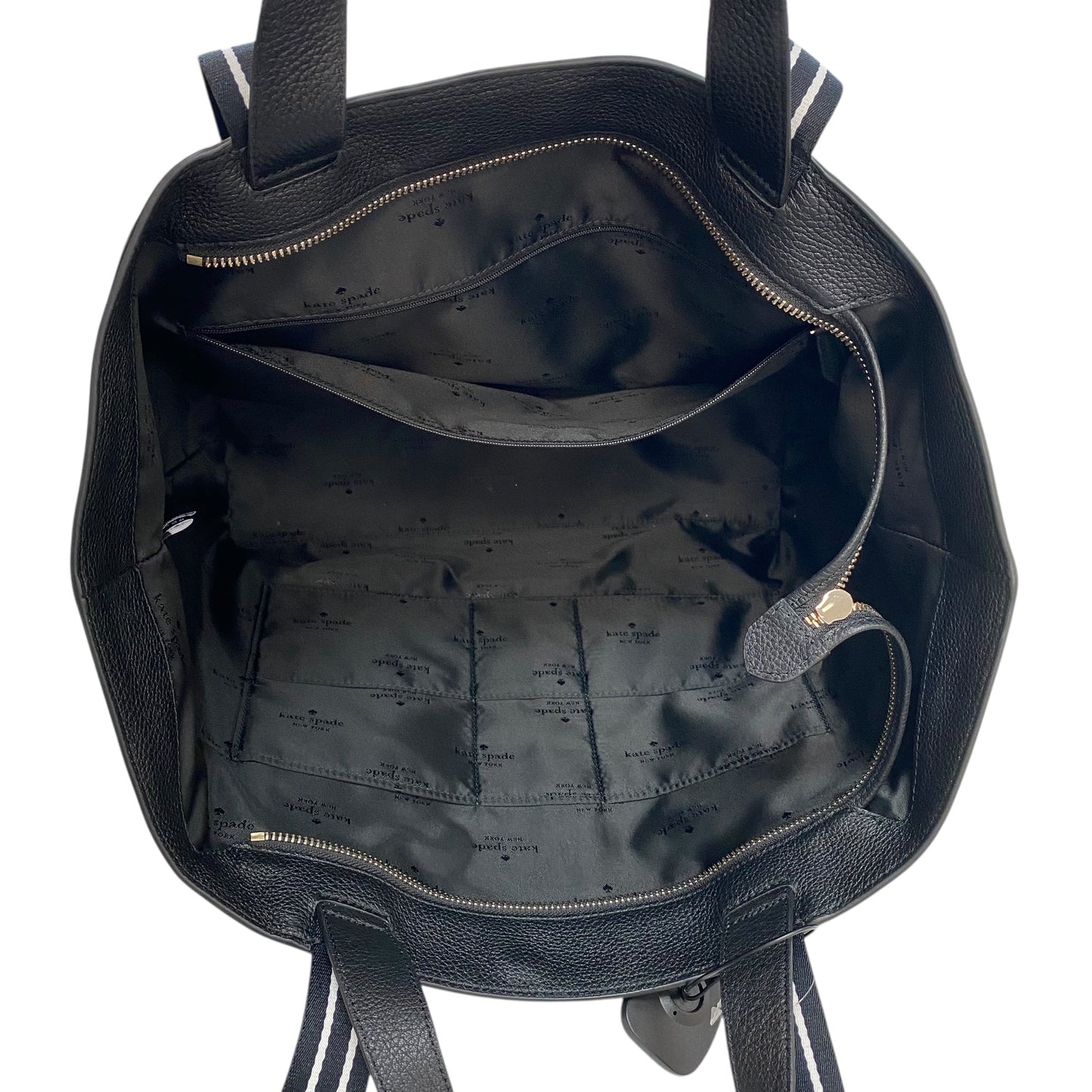 Handbag Designer By Kate Spade In Black, Size:Large