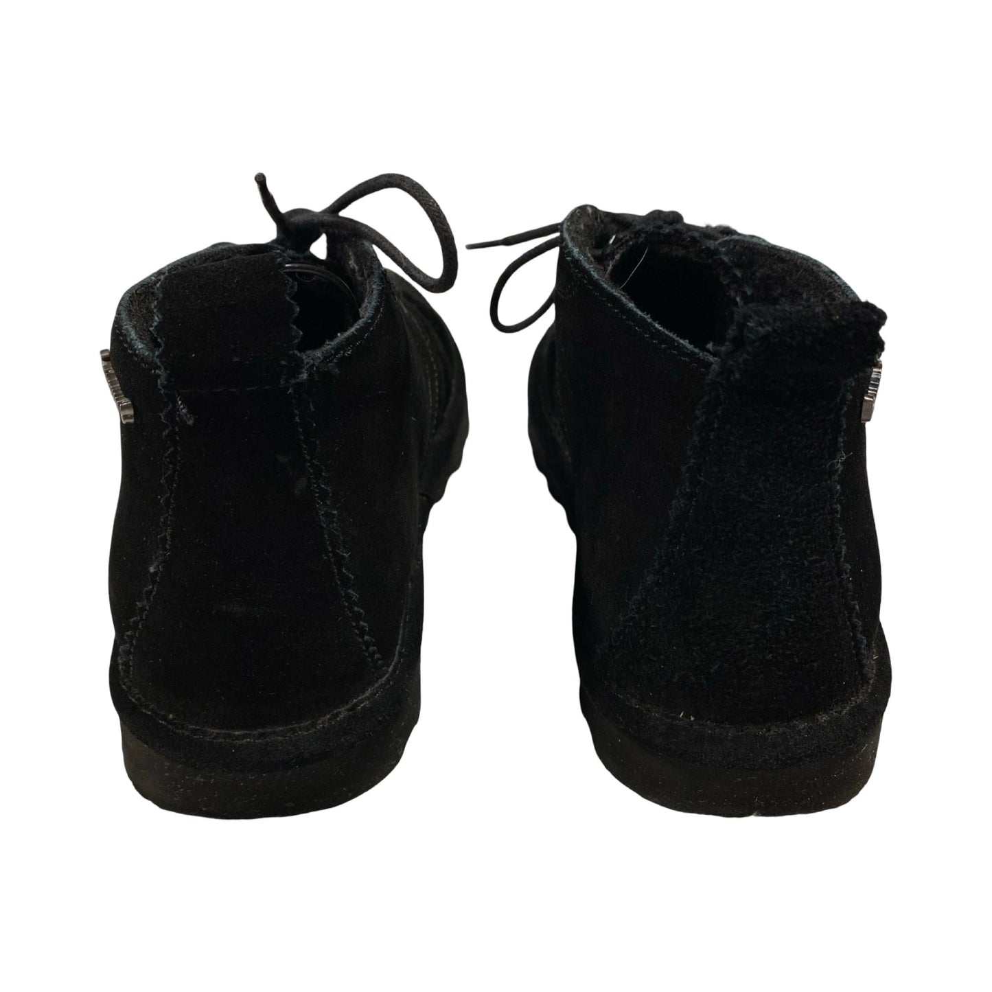 Boots Ankle Flats By Bearpaw In Black, Size:7