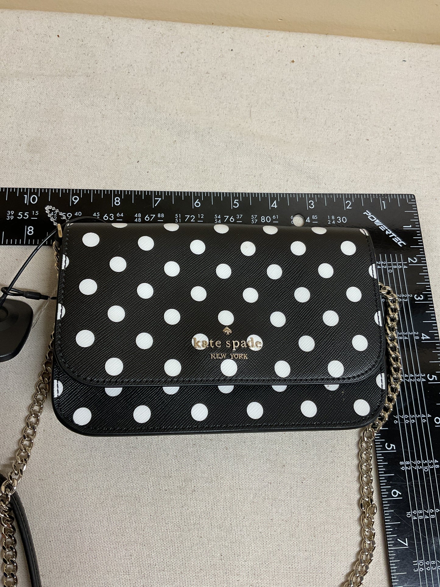 Crossbody Designer By Kate Spade In Polkadot Pattern, Size:Small