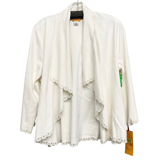Cardigan By Ruby Rd In White, Size:L