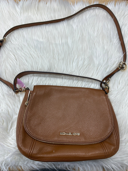 Handbag Designer By Michael Kors In Brown, Size:Large
