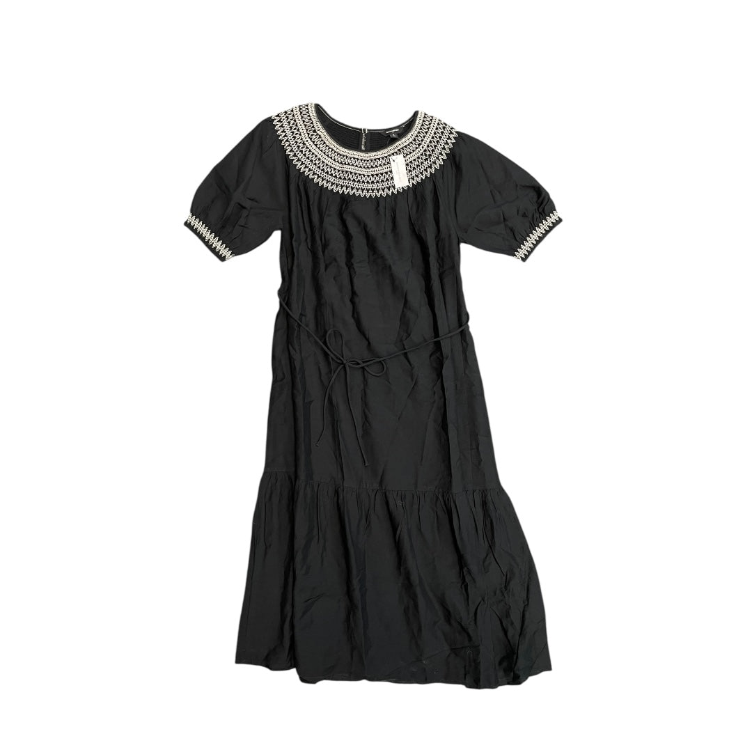Dress Casual Maxi By Banana Republic In Black, Size:S