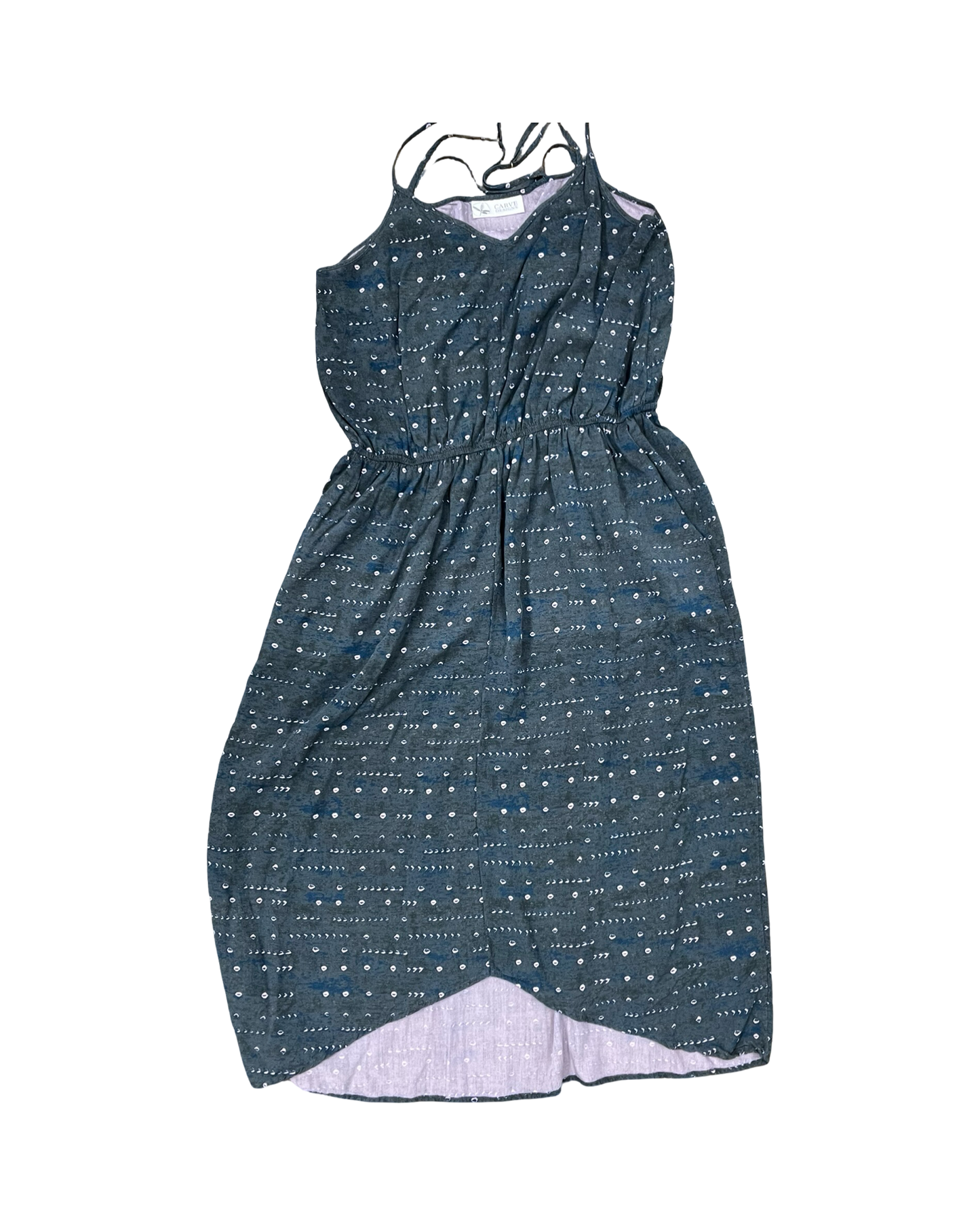 Dress Casual Midi By Carve Designs In Grey, Size:M