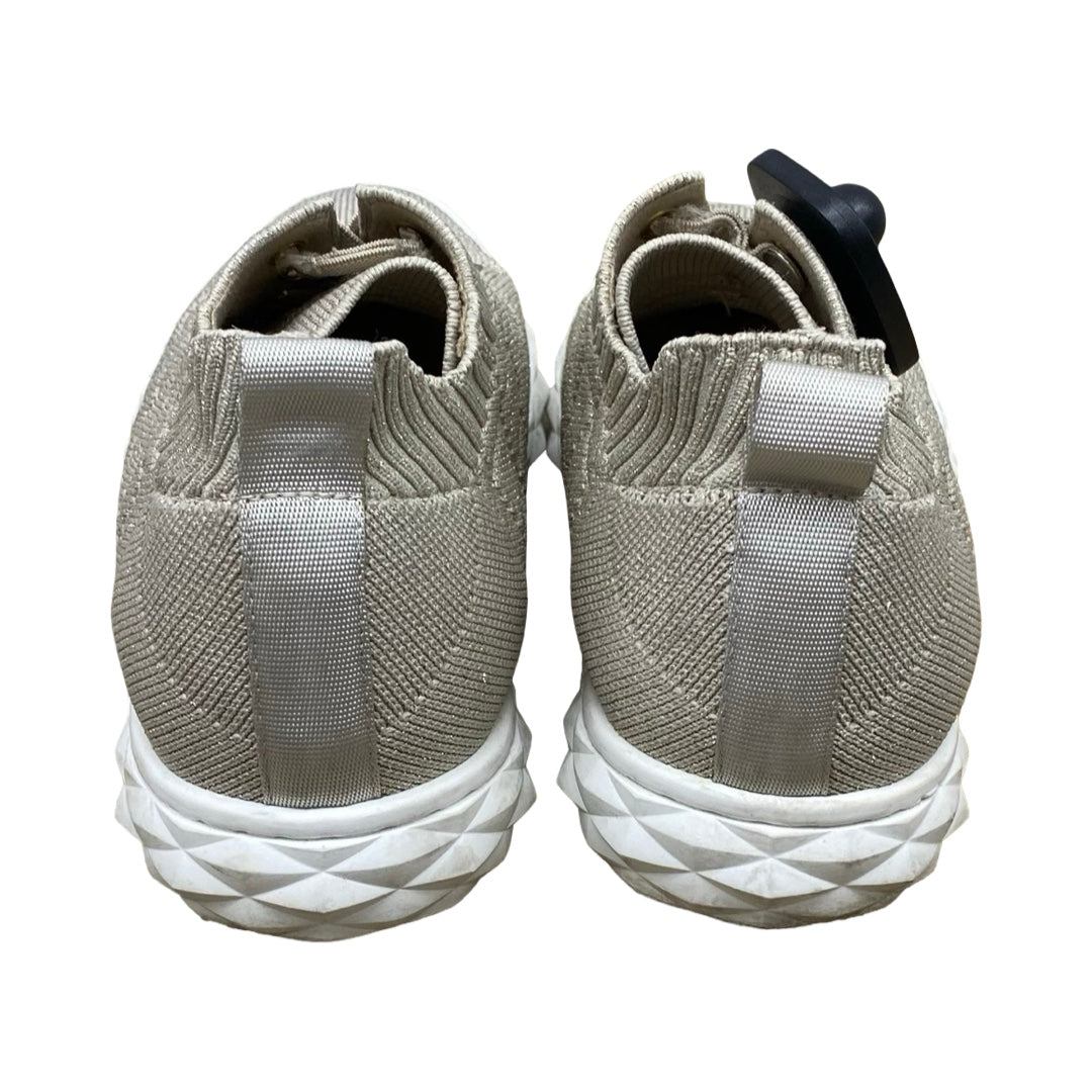 Shoes Sneakers By Vaneli In Gold, Size:8