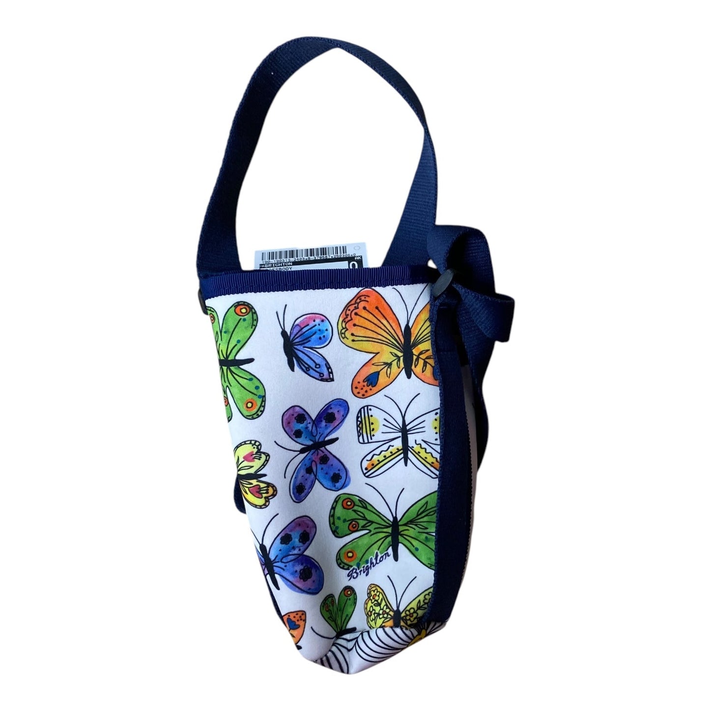 CROSSBODY by BRIGHTON In BLUE & WHITE, Size: SMALL