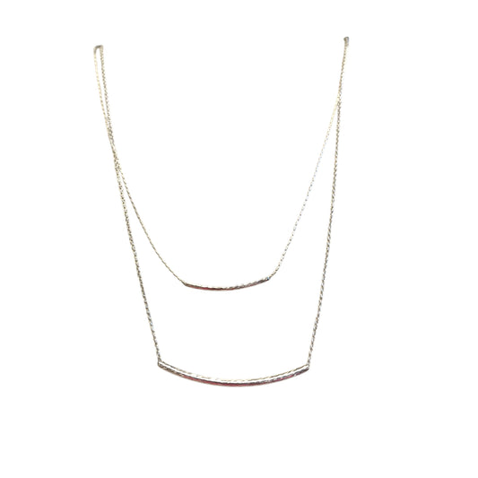 Necklace Other In Silver