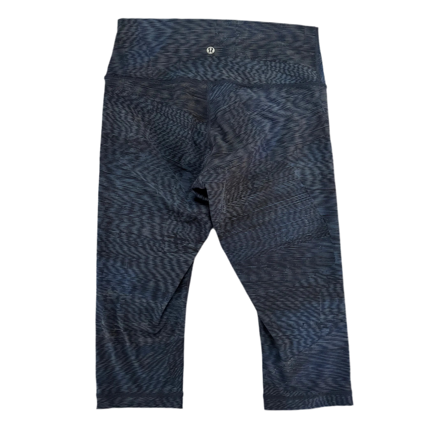 Athletic Leggings Capris By Lululemon In Blue, Size: M