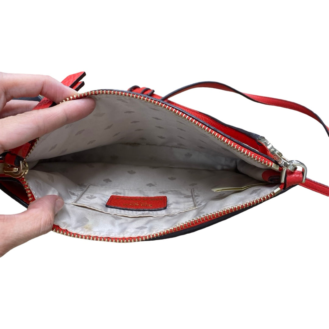 Handbag Designer By Kate Spade In Red, Size:Small