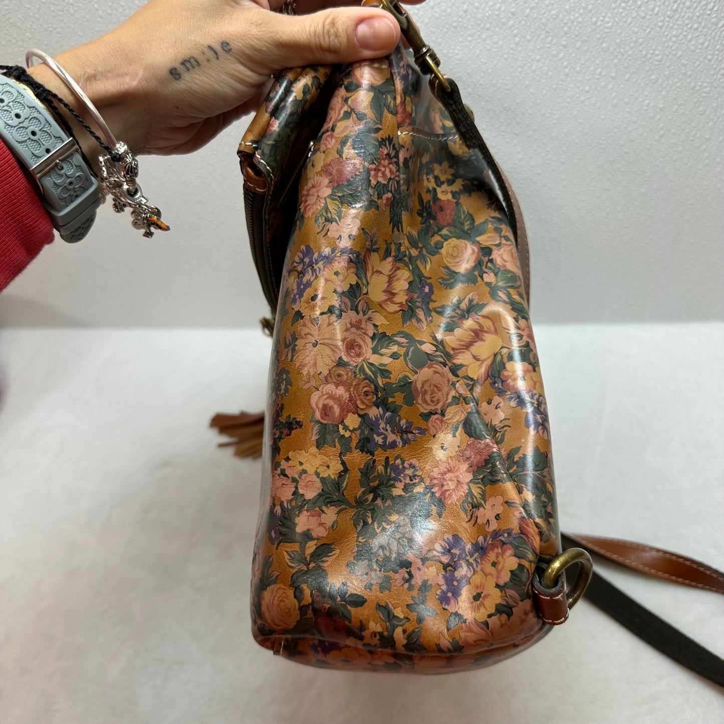 Crossbody Designer By Patricia Nash, Size: Medium