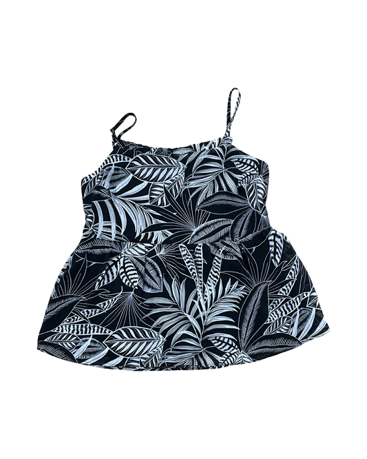 Top Cami By Banana Republic In Black & White, Size:S