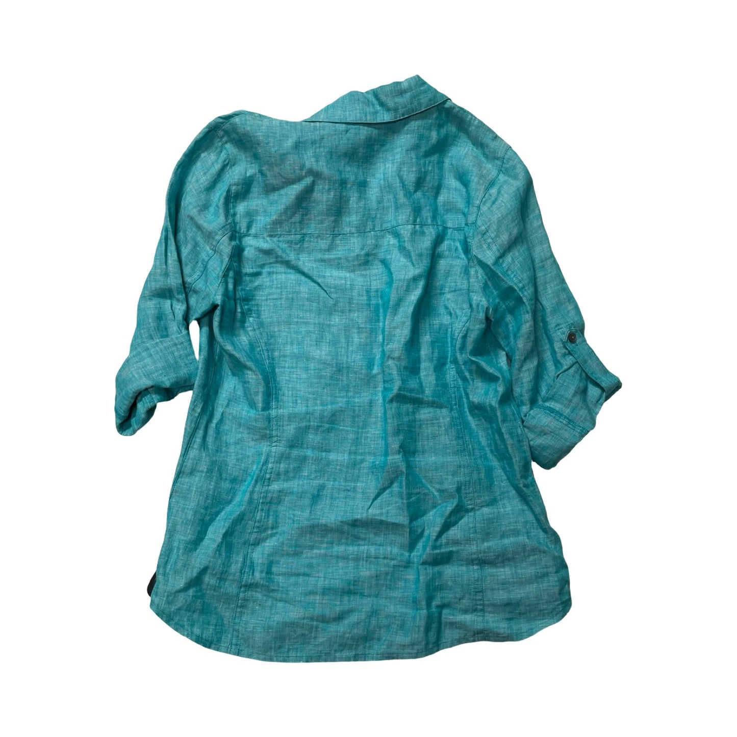 Top Ls By Tommy Bahama In Teal, Size:S